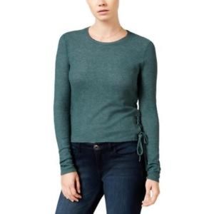 Chelsea Sky Black Long Sleeve Top Size XL Women's